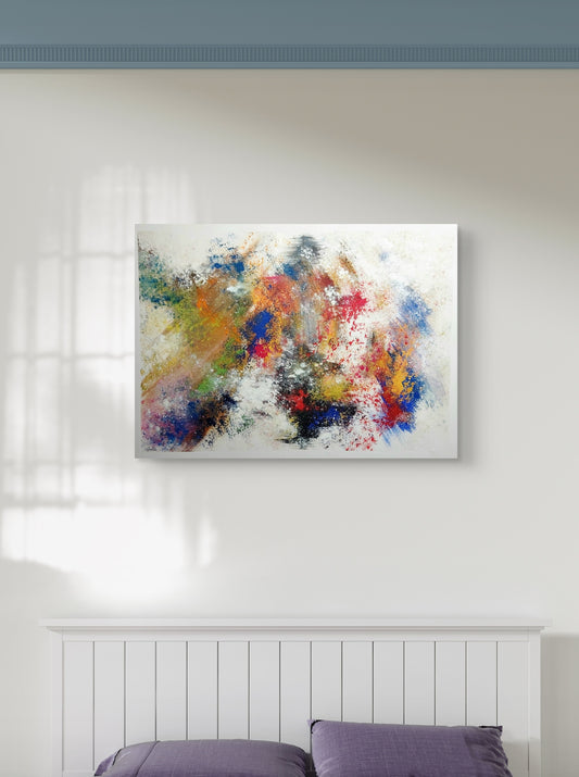 Original Leinwandbild Nr. 66, Größe: 50x70 cm, Leinwand Canvas, Keilrahmen