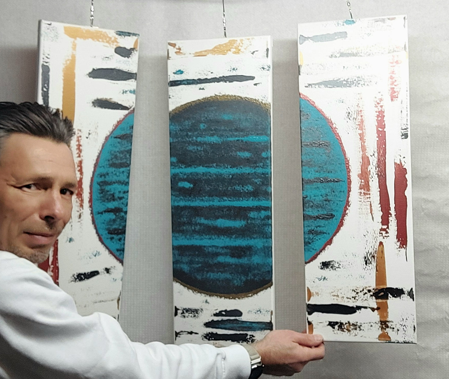 Original Leinwand 3er Set aus der Acryl Galerie.