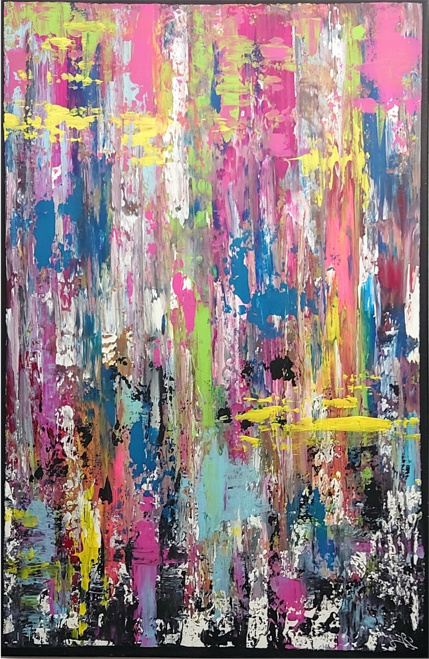 Original Leinwandbild Nr. 99 aus der Acryl Galerie und Design