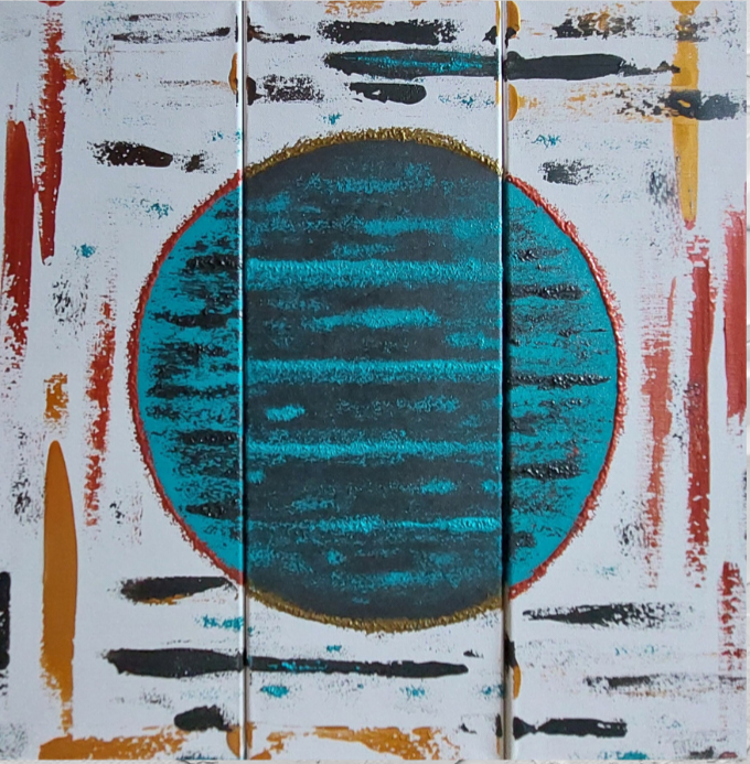 Original Leinwand 3er Set aus der Acryl Galerie.