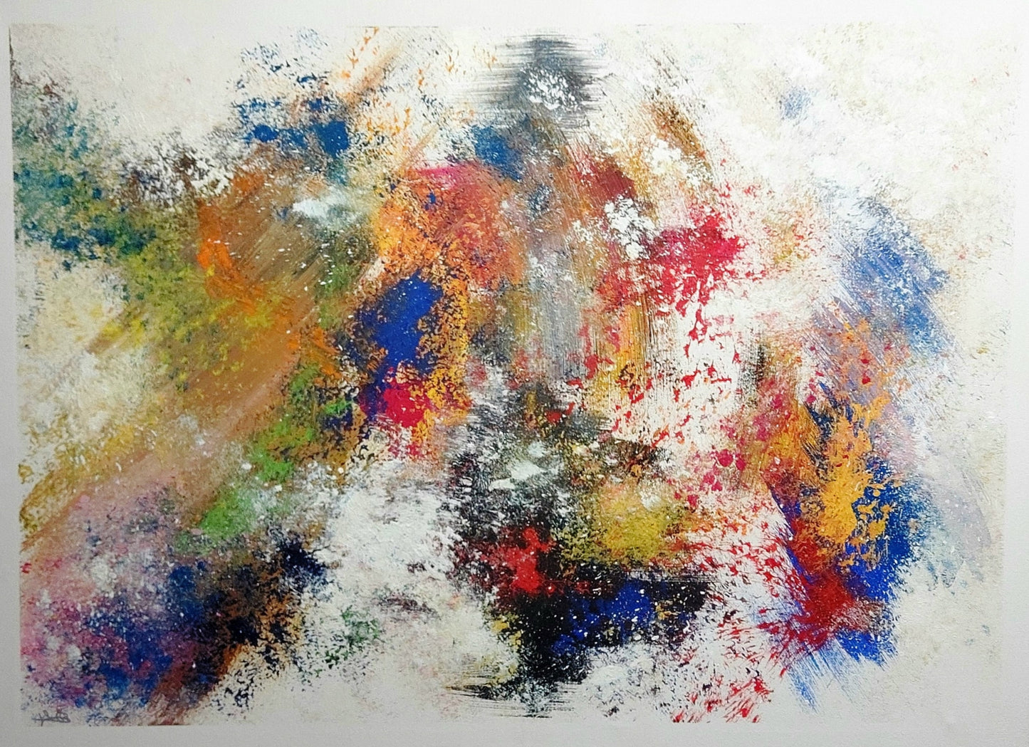 Original Leinwandbild Nr. 66, Größe: 50x70 cm, Leinwand Canvas, Keilrahmen